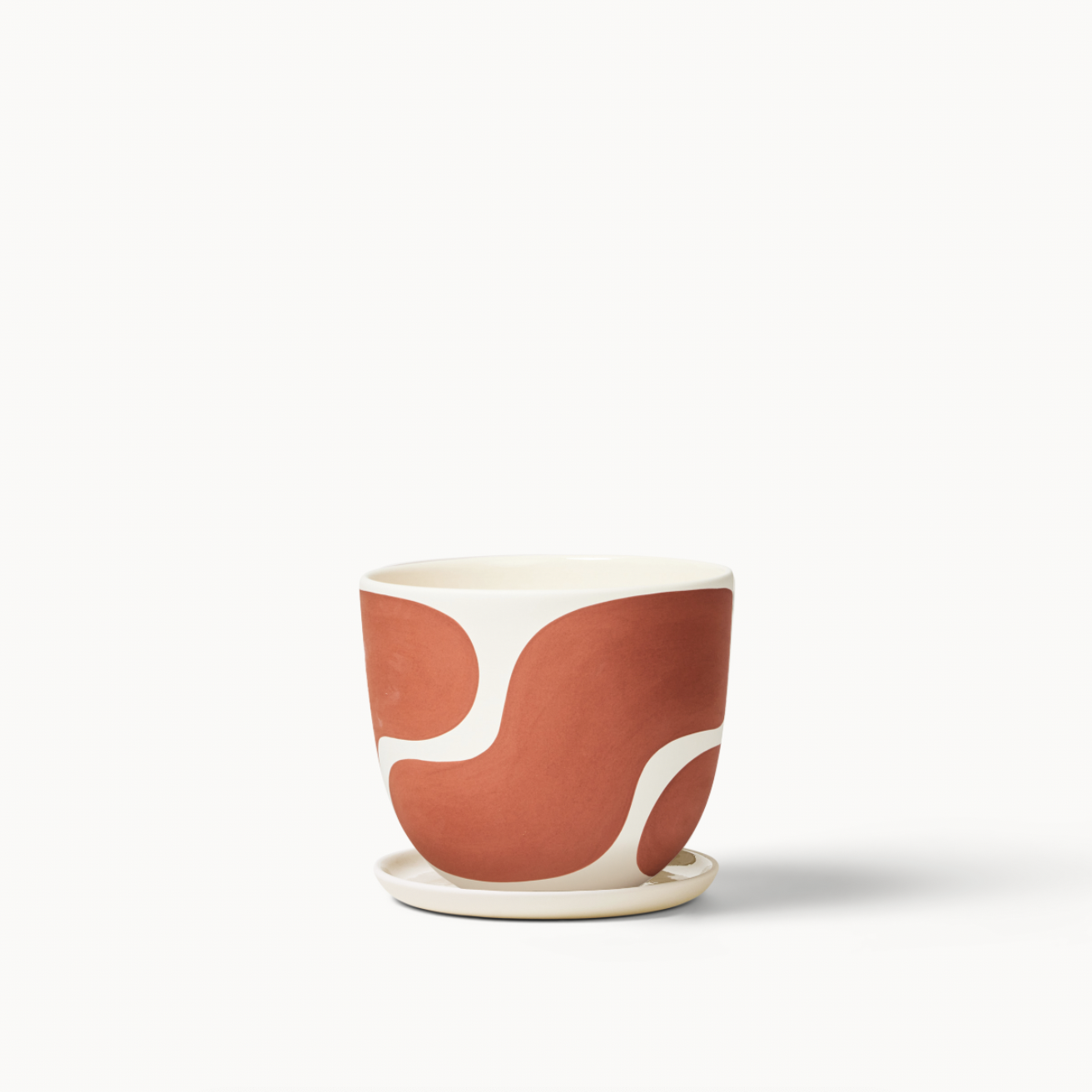 Frank dam カフェ　アート 474mm × 459mm Canyon Color Block Planters — Franca NYC